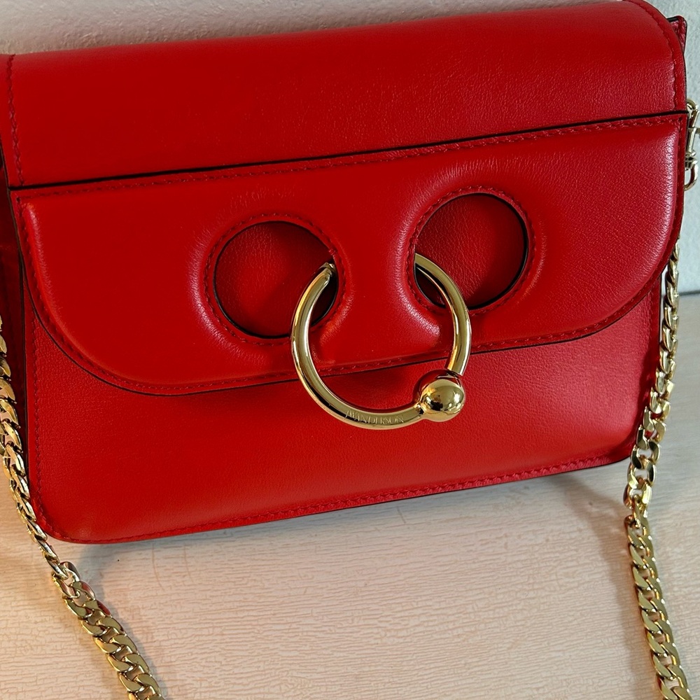 JW Andersonson Pierce mini crossbody bag.